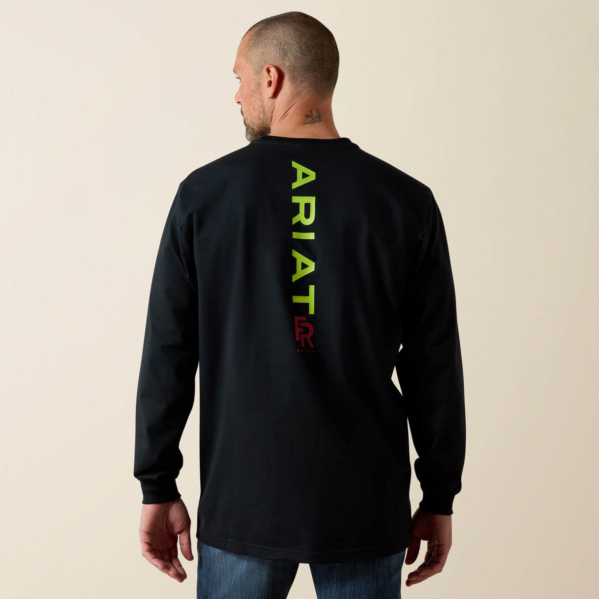 Ariat FR Black Stretch Logo T-Shirt 10039295
