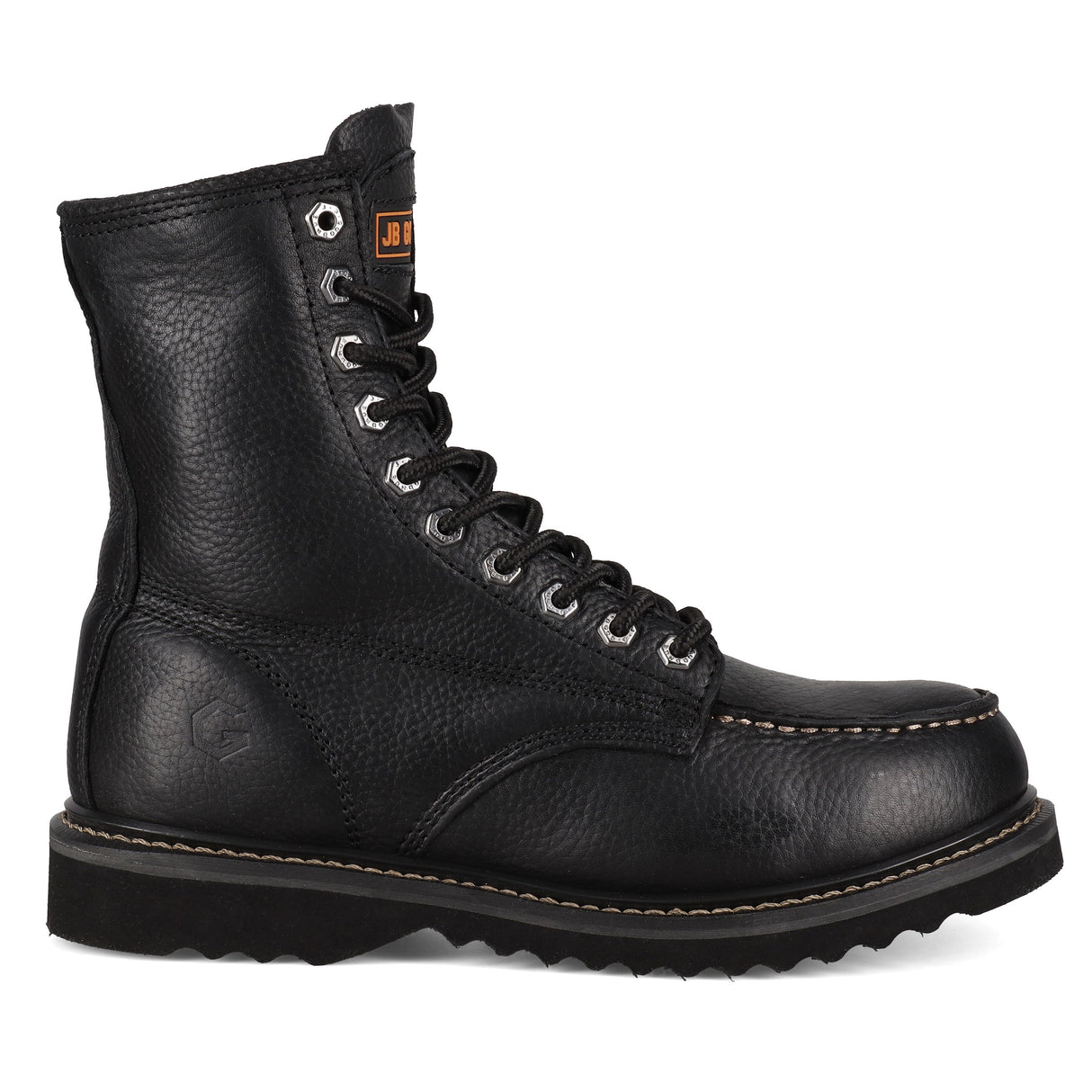 J.B Goodhue Black Farmer 2 CSA 8" Steel Toe Work Boot 00746