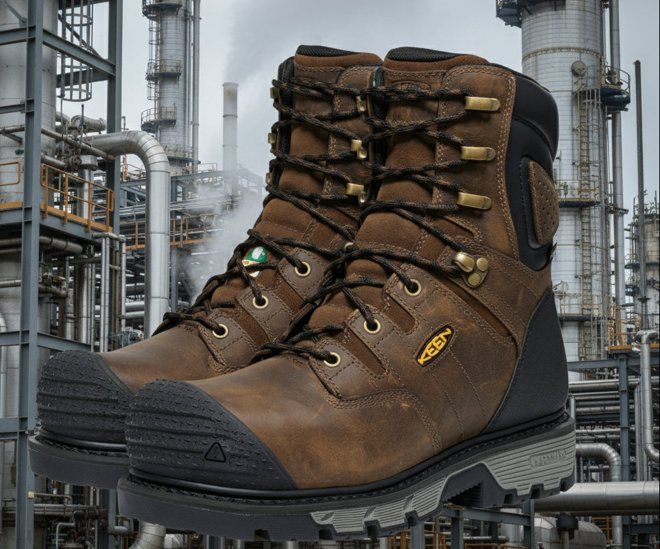 KEEN Men's CSA Camden 8" Carbon ToeWaterproof Boot 1027678