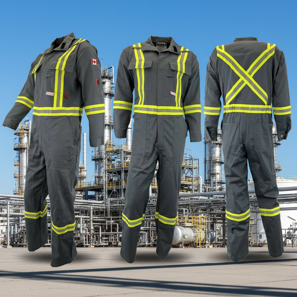 Atlas Guardian Grey AR/FR Mens Coveralls 1072GR