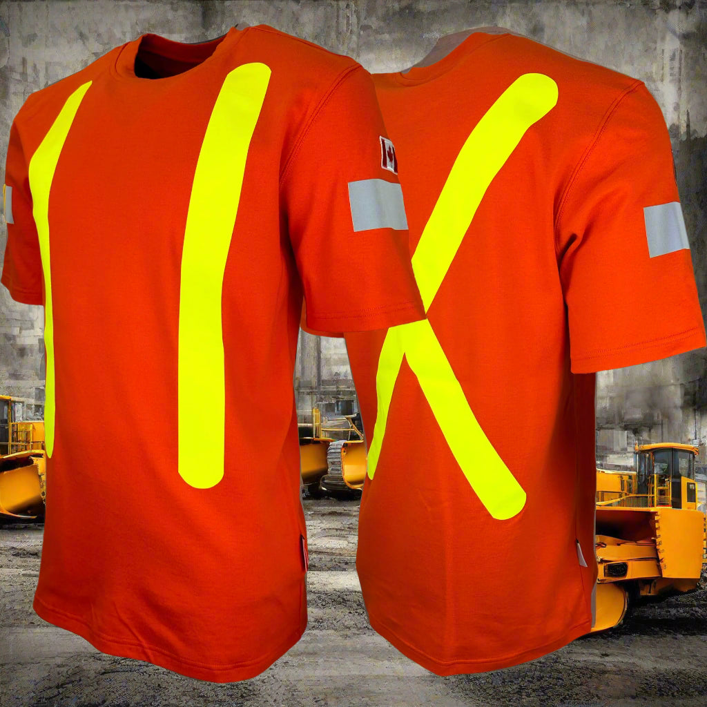 Atlas Guardian AR/FR OHSA Hi Vis Short Sleeve T-Shirts 506OR
