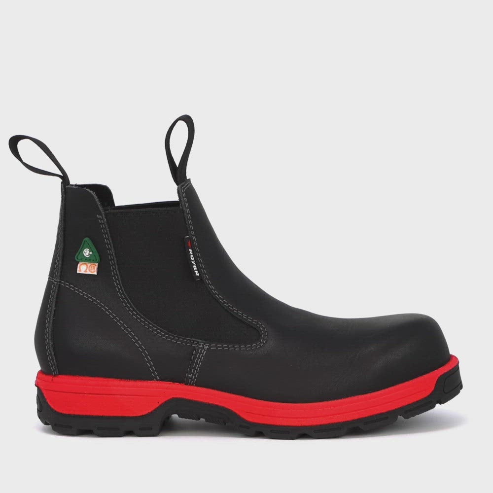 Royer Romeo GTR Black & Red Metal Free Pull-on 5630GTR