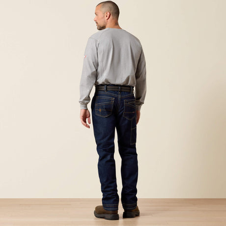 Ariat FR M7 Rinse DuraStretch Workhorse Stackable Straight Leg Jean 10034626