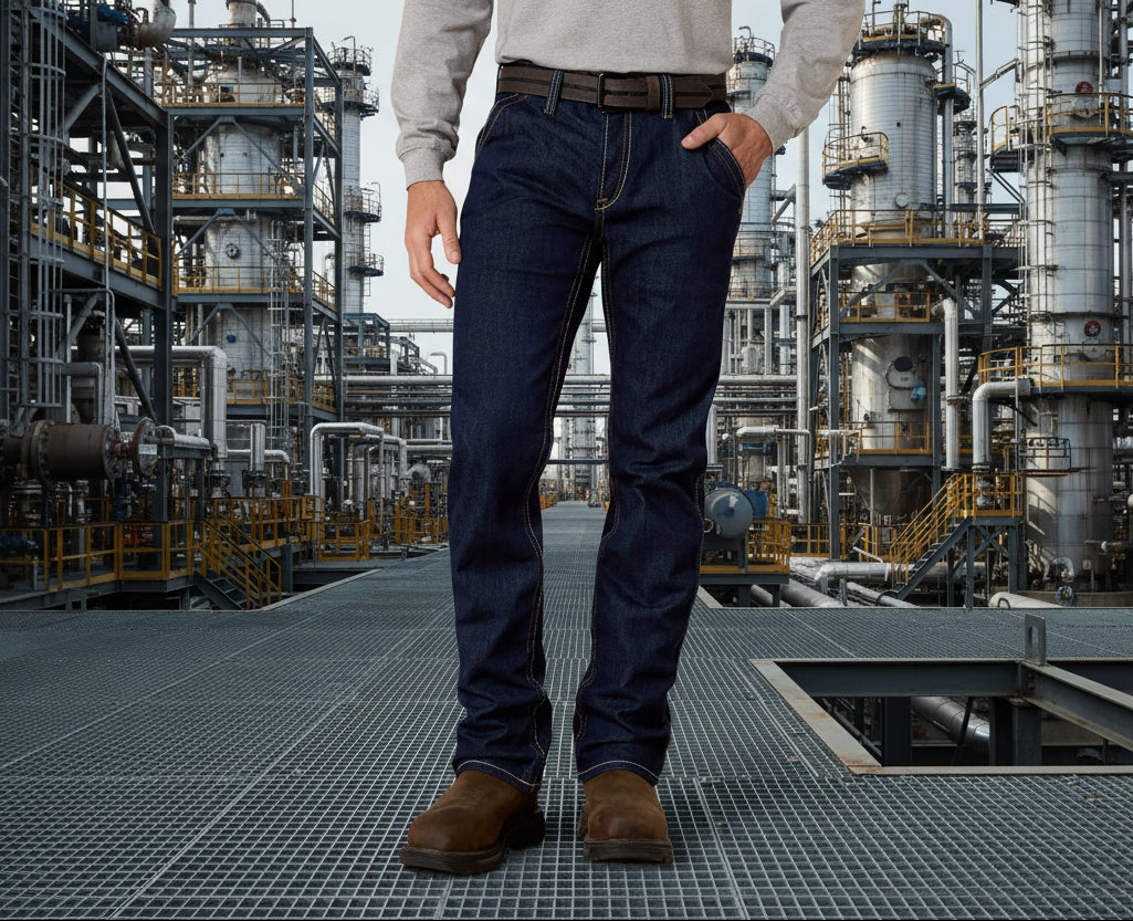 Ariat FR M7 Rinse DuraStretch Workhorse Stackable Straight Leg Jean 10034626