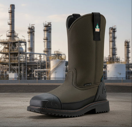 Men's RigTEK Wildcat Pull-On CSA Waterproof Wide Square Toe Composite Toe Work Boot 10035929