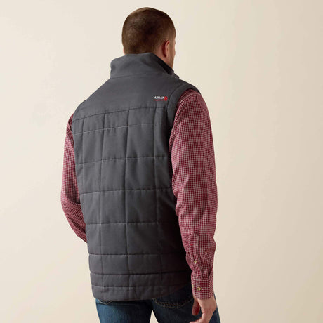 Ariat Men's FR Crius Iron Grey Insulated Vest 10041623