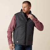 Ariat Men's FR Crius Iron Grey Insulated Vest 10041623