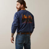 Ariat FR Air Refinery Row Graphic Henley 10043776