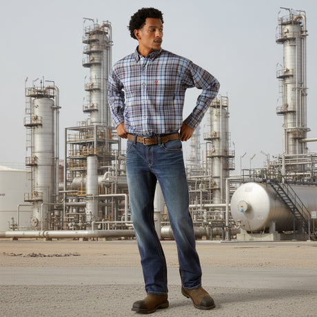 Ariat FR Cienega Plaid Work Shirt 10054464