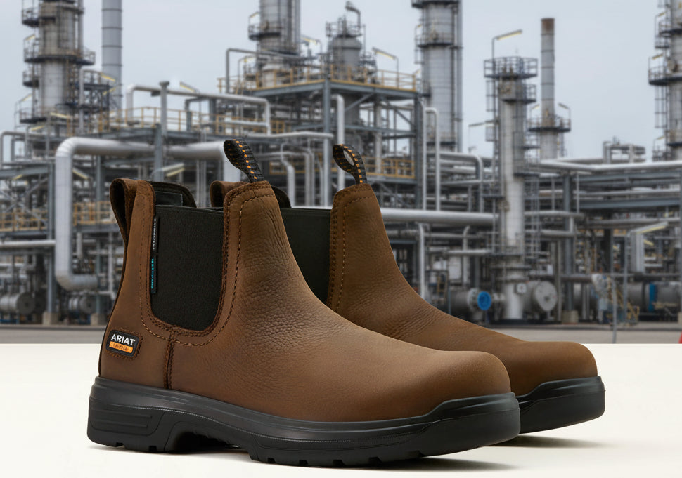 Men's Turbo Chelsea CSA Waterproof Carbon Toe Work Boot 10060897 ...
