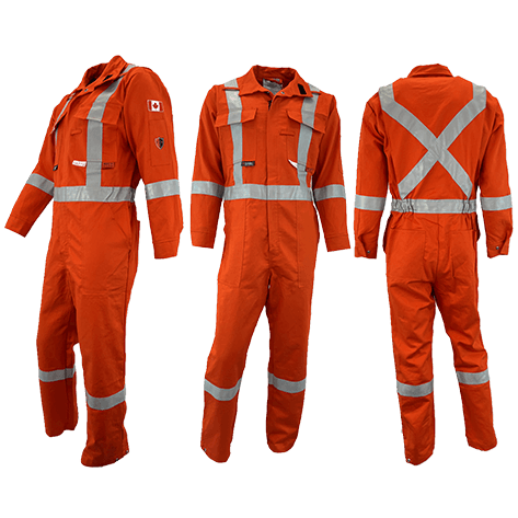 Atlas Guardian Orange AR/FR Mens Coveralls 1072OR