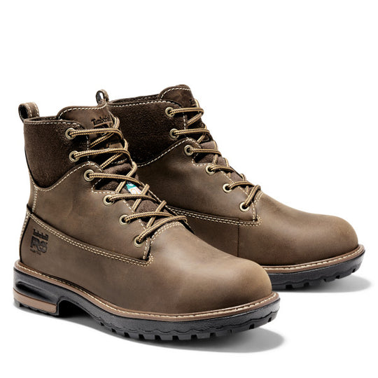 Women's Timberland PRO® Brown Hightower 6 Inch Alloy-Toe