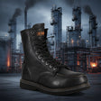 J.B Goodhue Black Farmer 2 CSA 8" Steel Toe Work Boot 00746