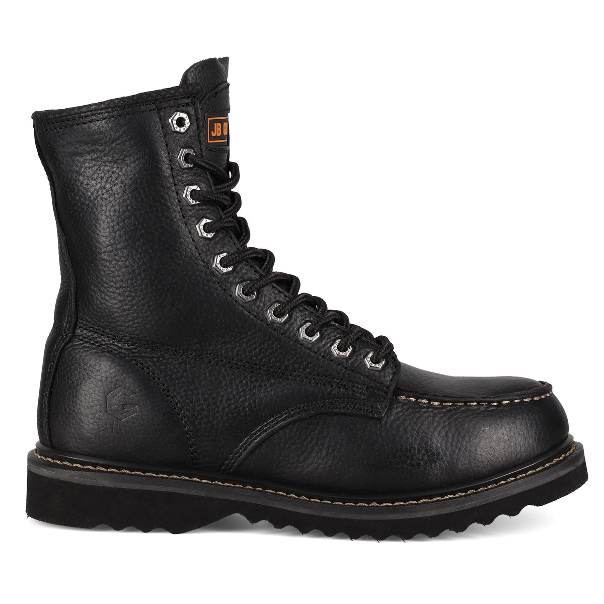 J.B Goodhue Black Farmer 2 CSA 8" Steel Toe Work Boot 00746