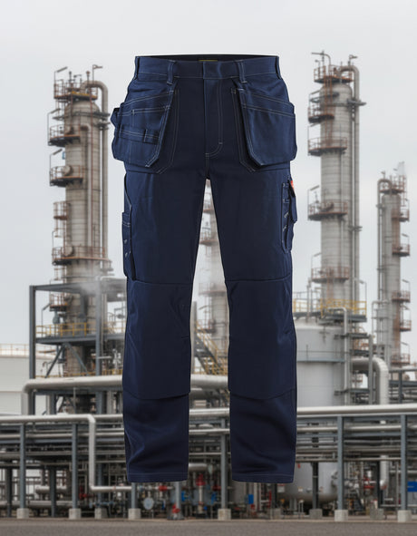 Blaklader Navy FR Pants With Utility Pockets 163615508900
