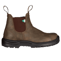 Thumbnail for Blundstone 180 Unisex CSA Waxy Rustic Brown Chelsea Work Boot