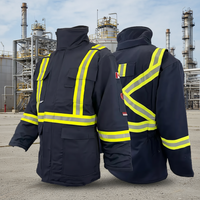 Thumbnail for Atlas GuardianÂ® FR/AR Navy Insulated Parka 2191NB