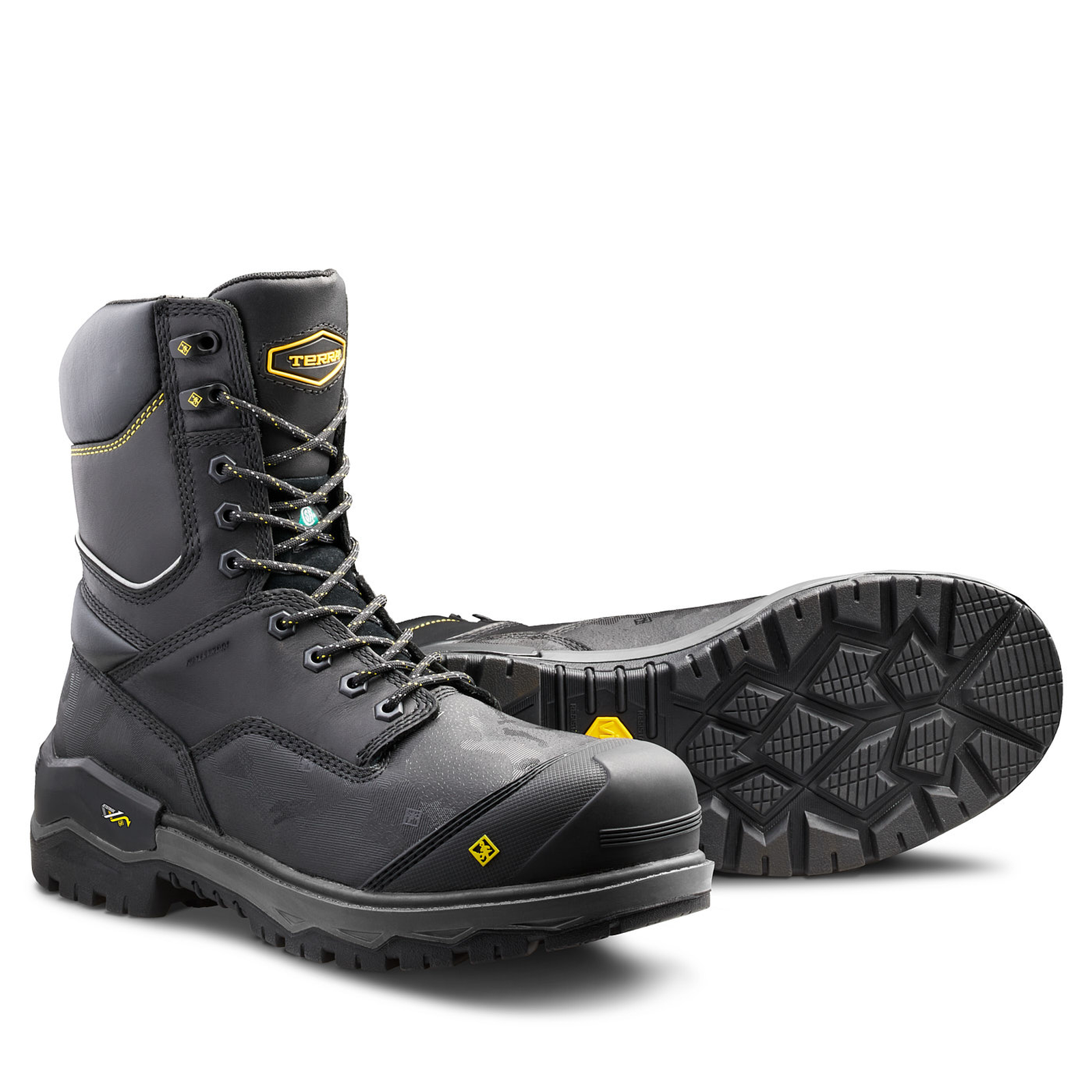 Roen×ANACHRONISM BOOTS Men's Terra Black Gantry 8
