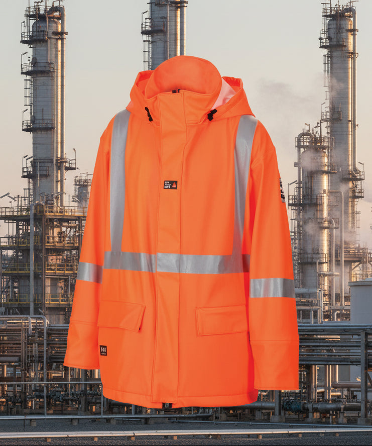 [SullenVintage]80s 異素材Toweling Blouson Helly Hansen Men's FR Hi Visibility Wabush Jacket 70257 – Refinery