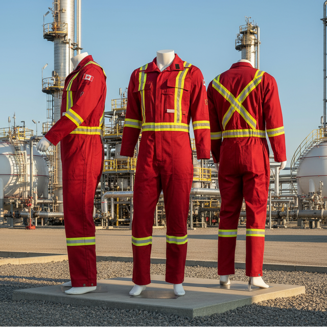 Atlas Guardian Red AR/FR Mens Coveralls 1072RD