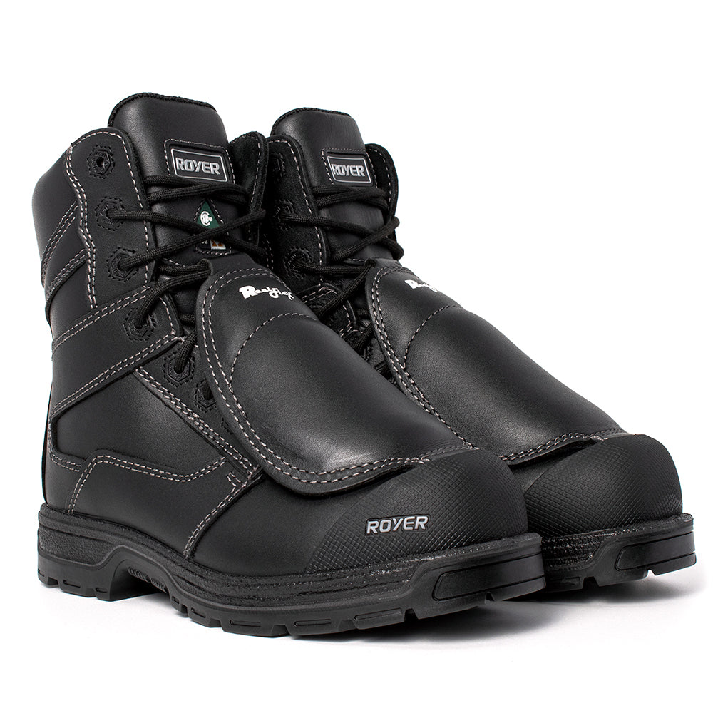 Royer Men's Agility Arctic Grip Realflex Black 8" Work Boot 5702AG