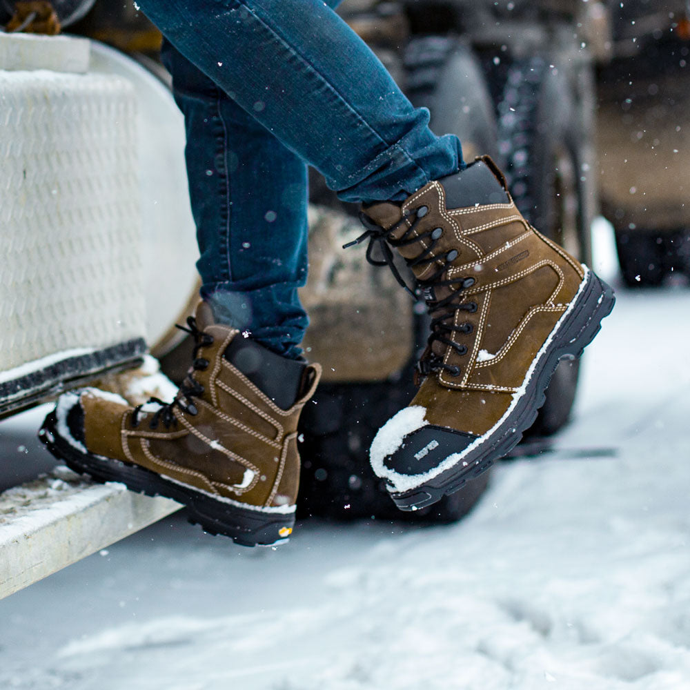 Royer Men's Agility Arctic Grip Brown 8