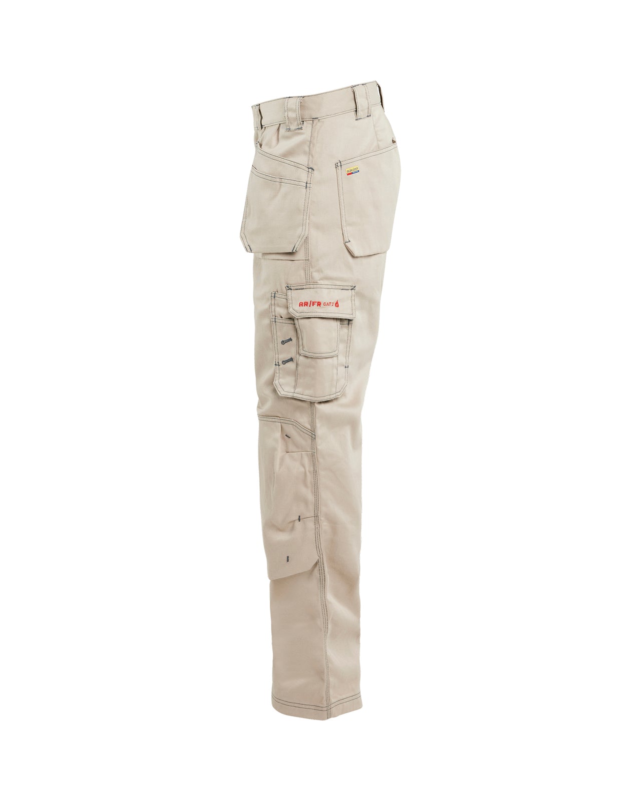 Blaklader Khaki FR Pants With Utility Pockets 163615502700