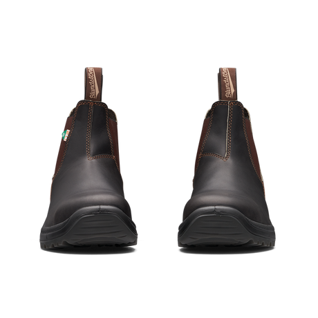 Blundstone 162 Unisex CSA Stout Brown Chelsea Work Boot