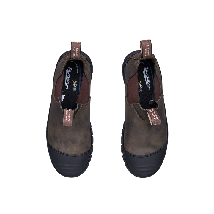 Blundstone XFR 962 Unisex CSA Waxy Rustic Brown Chelsea Work Boot