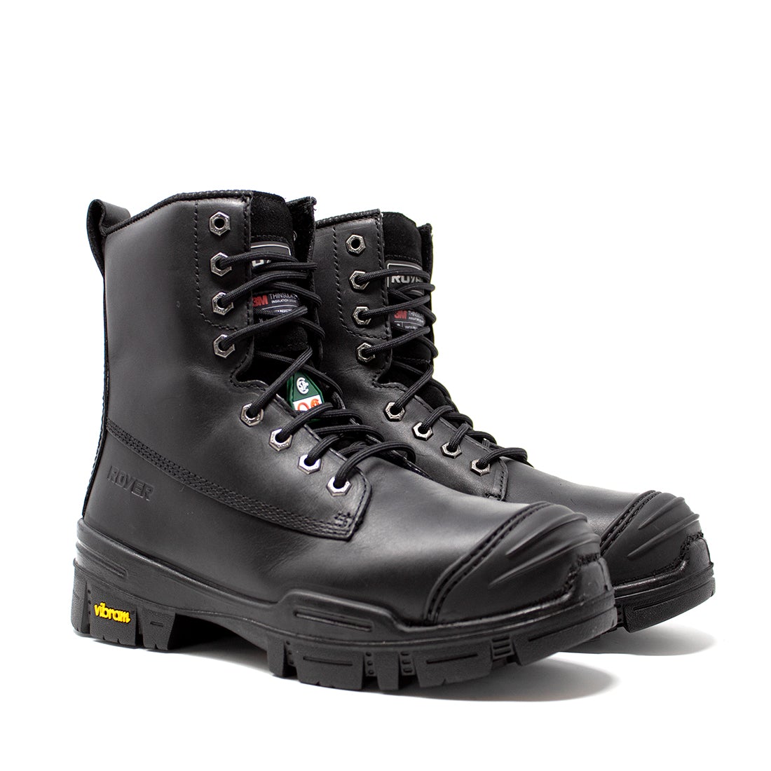 Royer Men's Ventura Arctic Grip Black 8" Work Boot 6000VTAG