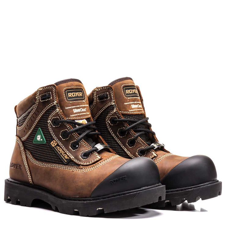 Royer Men's FLX Airflow Brown 6