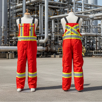 Thumbnail for Atlas Orange Men's GuardianÂ® FR/AR Insulated Bibs 21924OR