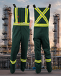 Men's Atlas Guardian Green AR/FR Bibs 3072GN