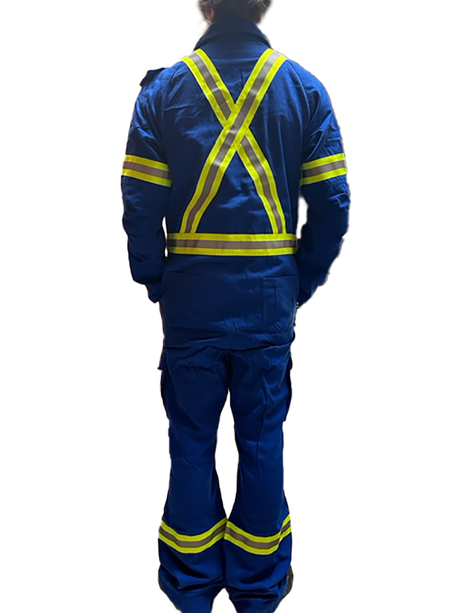 Royal Blue AR/FR Coverall W/ Snaps