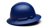 Thumbnail for Pyramex Blue Graphite Ridgeline Full Brim Hard Hat HP54122