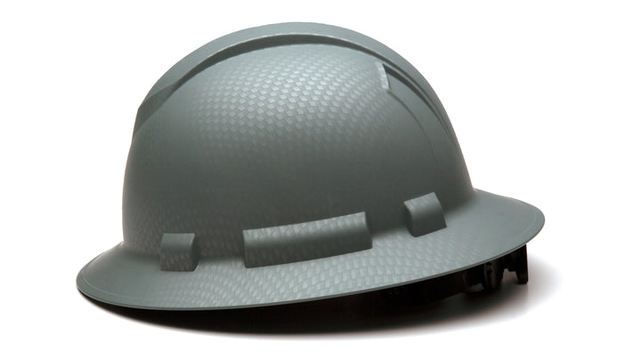 Pyramex Silver Graphite Ridgeline Full Brim Hard Hat HP54123