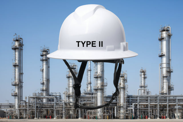 Pyramex Ridgeline White T2 Full Brim HPT256110