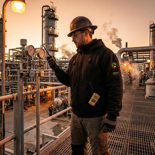 Black Stallion 12oz AR/FR Cotton Full-Zip Hooded Sweatshirt JF1331-BK