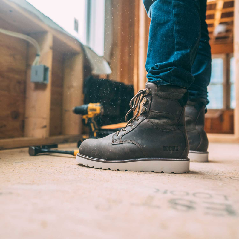 Men's Kodiak Brown McKinney Wedge 8 Men's Kodiak Brown McKinney Wedge 8