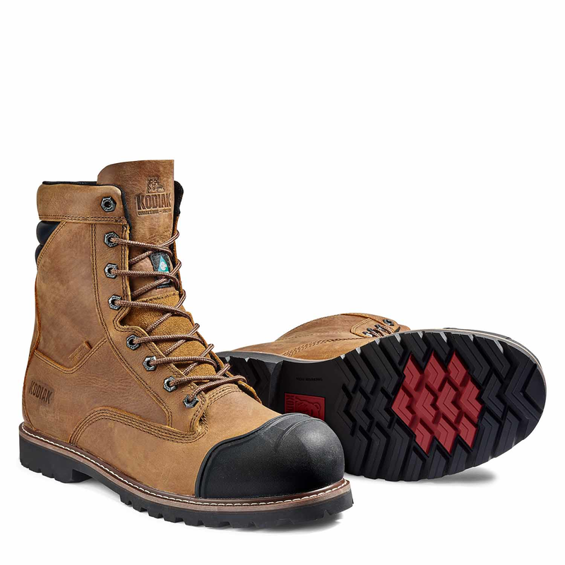 Men's Kodiak Wheat McKinney M.U.T.™ 8" Waterproof Work Boot 4TEPWT