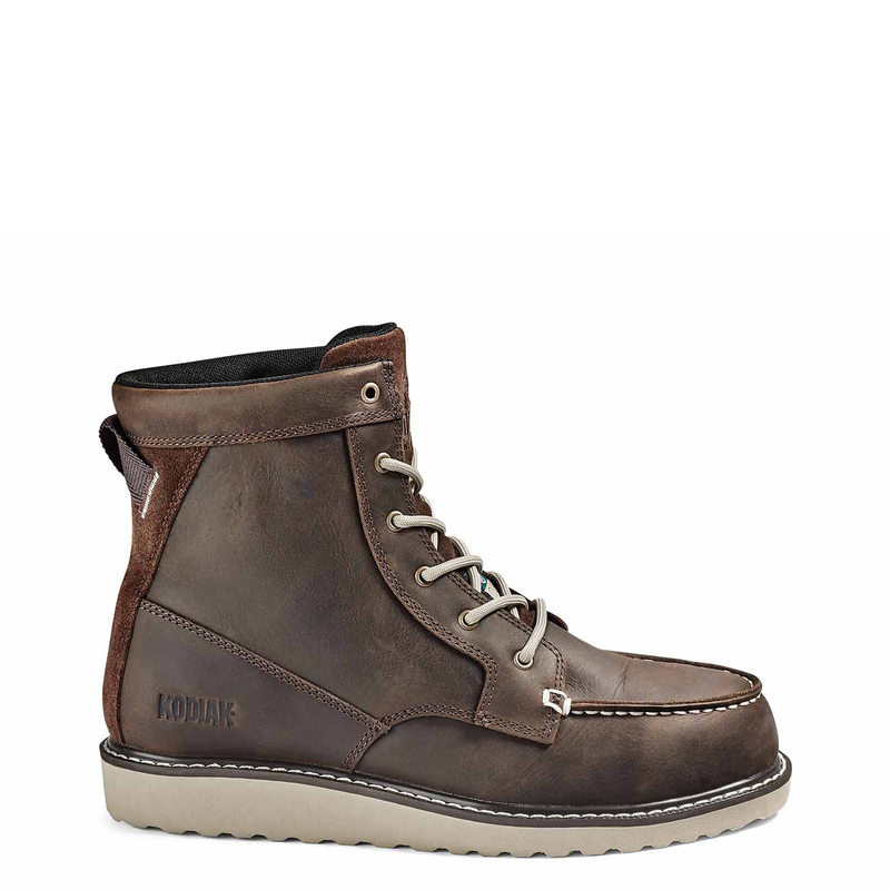 Women's Kodiak Dark Brown Whitton 6" Work Boot 4TEYDB