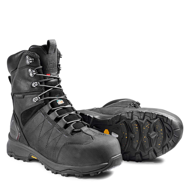 Men's Kodiak Black Ice Conqueror 8" Waterproof Work Boot 4TGDBK