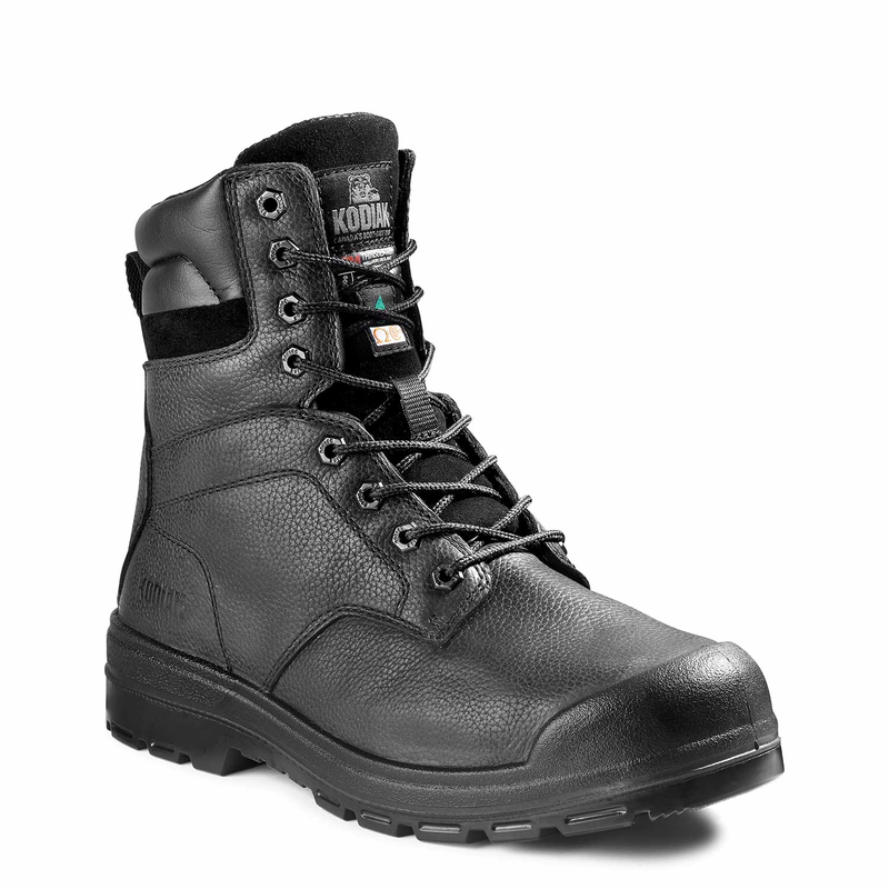 Men's Kodiak Black Greb 8" Work Boot 4TH3BK