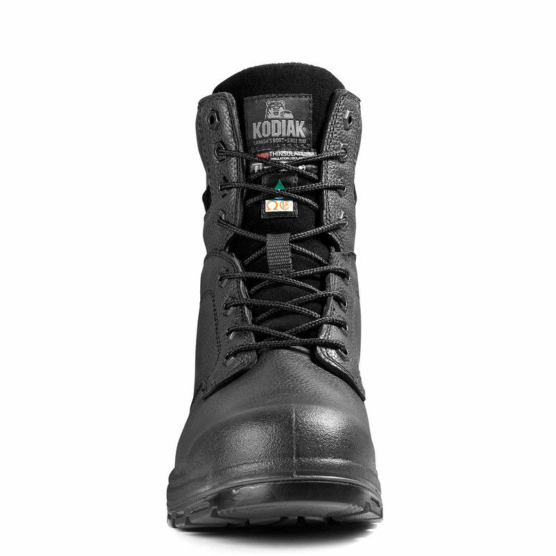 Men's Kodiak Black Greb 8" Work Boot 4TH3BK