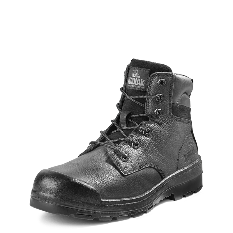 Men's Kodiak Black Greb 6" Work Boot 4TH4BK