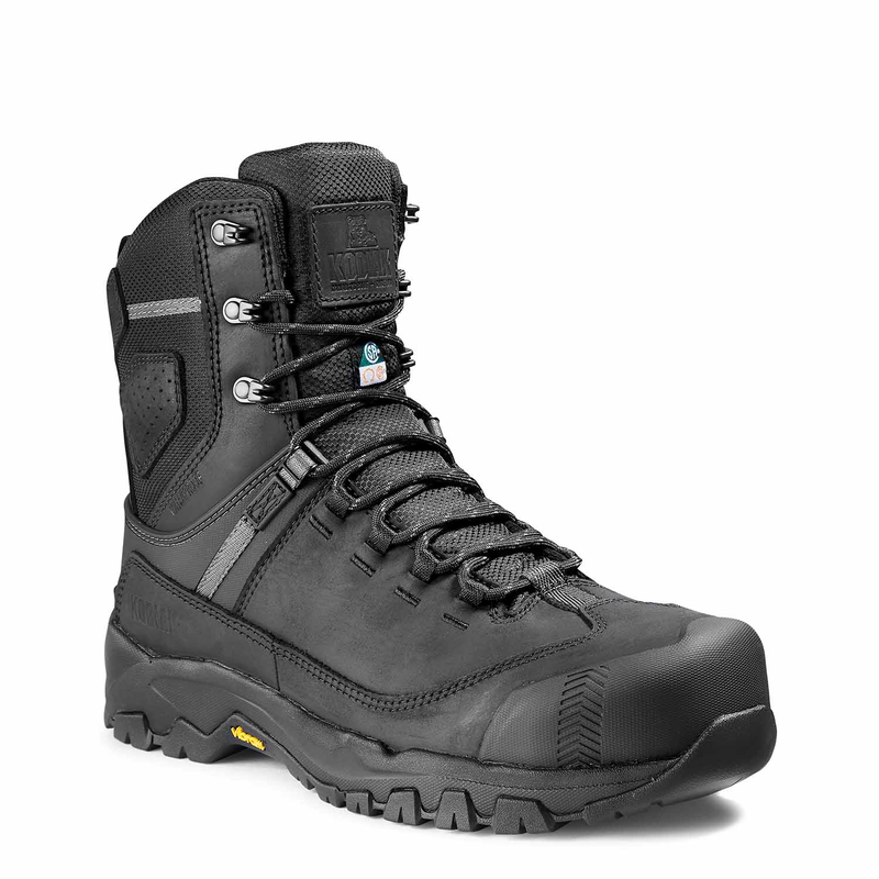 Men's Kodiak Black Quest Bound 8" Waterproof Work Boot 4THHBK