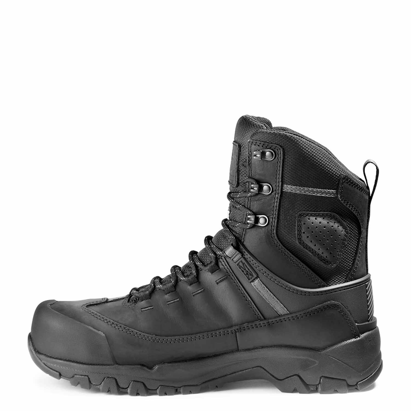 Men's Kodiak Black Quest Bound 8" Waterproof Work Boot 4THHBK