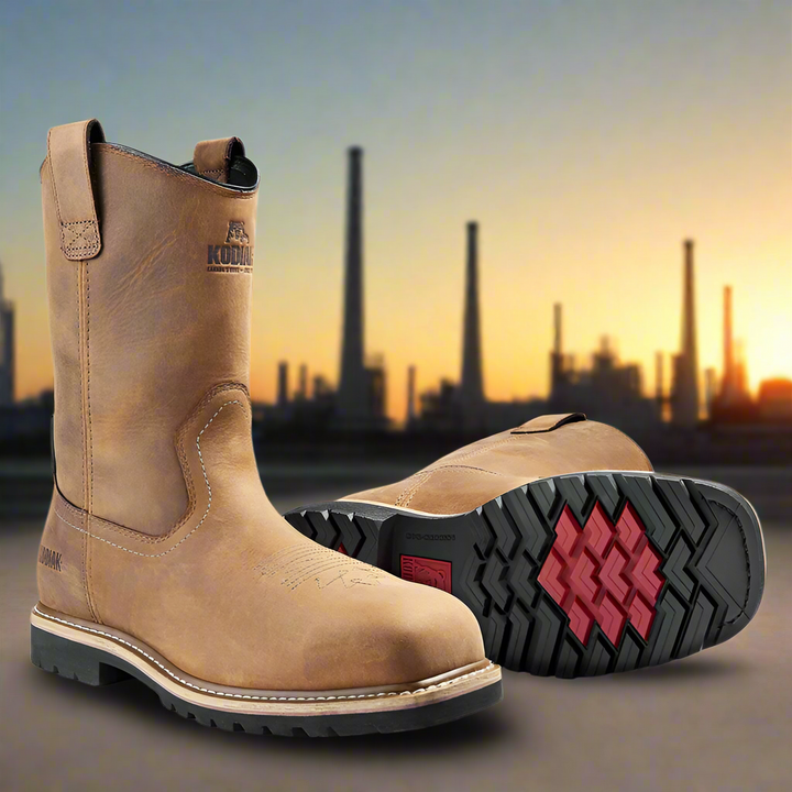 Men's Kodiak Lundbreck Waterproof Square-Composite Toe Wellington