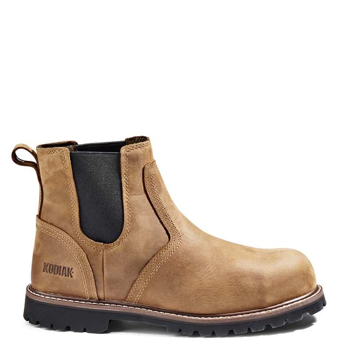 ベース Conti Men's Kodiak Brown McKinney Chelsea Work Boot K4TCBN – Refinery