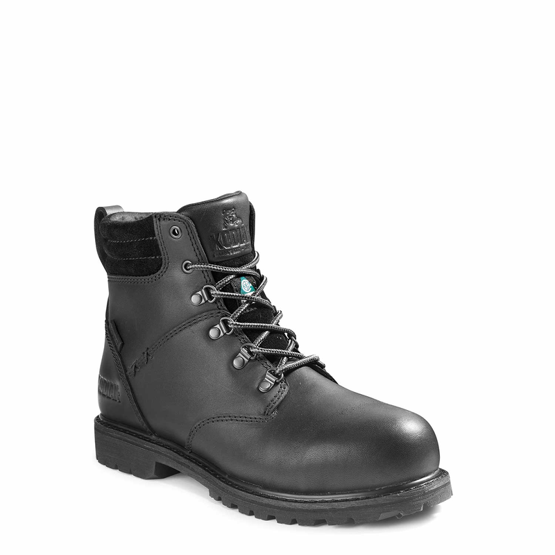 Women's Kodiak Black Bralorne 6" Waterproof Work Boot K4TEBK